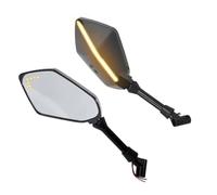 motociclo Manubrio Retrovisore Specchietto Retrovisore Universale Da 8 Mm E 10 Mm Per Moto Con Luce A LED, Alloggiamento Per Specchietti Retrovisori, Specchietto Laterale Per R1200gs R1200GS