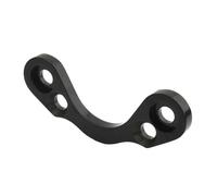 motociclo morsetto riser manubrio bareback Adattatore Per Estensione Ammortizzatore Per Manubrio Pieghevole Per Moto, Adatto Per Prolunga Riser(Black)