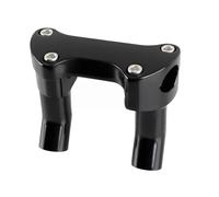 motociclo morsetto riser manubrio bareback Adattatore Per Estensione Ammortizzatore Per Manubrio Pieghevole Per Moto, Adatto Per Prolunga Riser(Black)
