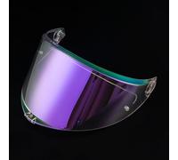 Motociclo Motorcycle Helmet Shield for AGV K6 K6S, Face Shield Replacement Accessories Helmet Visor, Anti Scratch Colored Motorcycle Helmet Lenses,A Light Gray(E Aurora Purple)