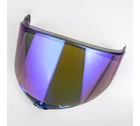 Motociclo Motorcycle Helmet Shield for AGV K6 K6S, Face Shield Replacement Accessories Helmet Visor, Anti Scratch Colored Motorcycle Helmet Lenses,A Light Gray(C Blue Plating)