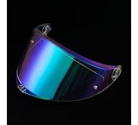 Motociclo Motorcycle Helmet Shield for AGV K6 K6S, Face Shield Replacement Accessories Helmet Visor, Anti Scratch Colored Motorcycle Helmet Lenses,A Light Gray(D Aurora Green)