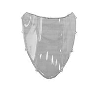 Motociclo per Ducati 848 1098 S R 1198 S R 2006 2007 2008 2009 2010 2011 2012 2013 Moto Parabrezza Doppia Bolla Deflettori del Vento DDJKOG (Colore : Lucency)