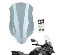 Motociclo Plastica ABS Parabrezza Cupolino per Honda CB500X 2013-2023 Gray H0