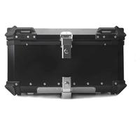 Motociclo PortapacchiE Per F750GS F850GS R1200GS R1250GS Borsa Laterale Per Moto Portaoggetti Bauletto Posteriore Per Casco(65l Topcase Black)