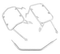 Motociclo PortapacchiE Per F850GS Adventure F750GS F 750 850 GS 2018-2022 2023 Motociclo Bauletto Borsa Laterale Bagaglio Box Staffa Portapacchi Posteriore(Silver Pannier Rack)