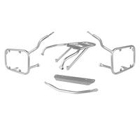 Motociclo PortapacchiE Per F900XR F 900 XR 900XR 2021-2025 Portapacchi Bauletto Posteriore Superiore Borsa Laterale Supporto Per(Silver One Set)