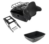 Motociclo PortapacchiE Per Tour Per Pak Per Sport Per Glide Per FLSB 2018 2019 2020 2021 2022 2023 2024 Portapacchi King Pack Piastra Di Montaggio Superiore Per Baule(Without Base Plate a)
