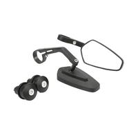 motociclo Specchietto Retrovisore 2x 7/8" 20mm Specchietti Retrovisori Per Motocicletta Antiriflesso HD Specchietto Retrovisore Per Manubrio Per Motociclette Scooter ATV Bici
