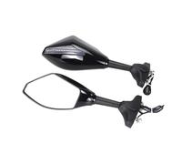 motociclo Specchietto Retrovisore Specchietti Retrovisori Con Indicatori Di Direzione A LED Per Per ni&nja 250R EX250 ZX250 Per Ninja300 EX300 Per NI&NJA400 EX400