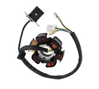 Motociclo Statore Bobina STATORE PIASTRA MAGNETO BOBINA DEL GENERATORE Per GY6 125cc 150cc Avviamento Magneto 6 Poli Corrente Statore Motore Bobina