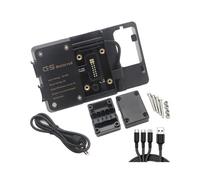 Motociclo Supporto telefono Per BENELLI Per TRK502 TRK 520X Jinpeng TRK502 X Kit Supporto Adattatore Piastra Navigazione GPS Telefono Moto(C Adaptor 12mm)