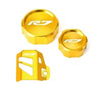 Motociclo Tappo Serbatoio freno Per YZFR7 YZF R7 YZF-R7 2021-2024 2023 Motocicletta Coperchio Di Protezione Serbatoio Liquido Dei Freni Anteriore E Posteriore Tappo Di Riempimento Dell'olio