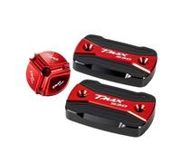 Motociclo Tappo Serbatoio freno Tappo Del Serbatoio Carburante Liquido Dei Freni Della Motocicletta, Copertura Pompa Per TMAX 530 SX DX 2012-2019 2018 Accessori Per Motociclette