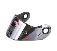Motociclo Visiera apribile for casco da moto LS2 Ff370 adatta for caschi LS2 FF394 FF325 (FF370 oro)(Ff370 Silver)