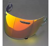 Motociclo Visiera di ricambio for casco da moto ARAI RR5 RX7-RV, QUAMTUM-J, Astro-IQ, antigraffio, colorata, con protezione for lo stile, accessori for casco multicolore, oro rosso H(H Gold Red)
