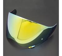 Motociclo Visiera di ricambio for casco da moto SHOEI Hornet ADV, antigraffio e colorata, con lente protettiva, opzioni multicolore, accessori for casco, colore: oro rosso.(G Gold Plating)