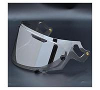 Motociclo Visiera for Arai RX-7X RX7X RX-7V RX7V NEO XD VAS-V Vector-X Vector X Defiant-X Defiant X Quantum-X Quantum X Signet-X (Blu)(Revo Silver)