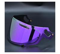 Motociclo Visiera for Arai RX-7X RX7X RX-7V RX7V NEO XD VAS-V Vector-X Vector X Defiant-X Defiant X Quantum-X Quantum X Signet-X (Blu)(Purple)