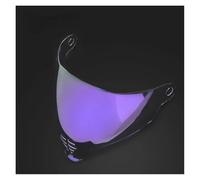 Motociclo Visiera for casco Airflite for casco da moto ICON AIRFLITE, lente specchiata Fliteshield, accessori di ricambio for visiera protettiva (oro)(Purple)