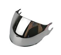 Motociclo Visiera for casco con lente e parabrezza for moto - Visiera for casco con lente e parabrezza - for OF562 F19A (trasparente)(Silver)