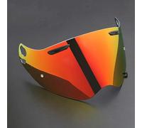 Motociclo Visiera for casco da moto for Arai Tour-CROSS3, accessori di ricambio for visiera, lenti antigraffio colorate for casco da moto, oro rosso D(D Gold Red)