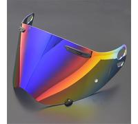 Motociclo Visiera for casco da moto for Arai Tour-CROSS3, accessori di ricambio for visiera, lenti antigraffio colorate for casco da moto, oro rosso D(A Gradient Blue)