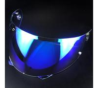 Motociclo Visiera for casco da moto for HJC HJ33 i90 Visiera di ricambio Accessori Visiera for casco Lenti colorate antigraffio for casco da moto A Colore(D Aurora Blue)