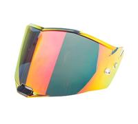 Motociclo Visiera for casco da moto for LS2 FF805, visiera antivento e antigraffio, accessori di ricambio for visiera for casco da moto for equitazione e turismo, colore: rosso rosa.(C Golden Red)