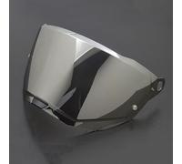 Motociclo Visiera for casco da moto for LS2 MX701, accessori di ricambio for visiera, lenti antigraffio colorate for casco da moto, blu scuro(C Aurora Silver)