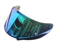 Motociclo Visiera for casco da moto for MT V-12 Stinger TARGO Thunder 3 Visiera di ricambio Accessori for visiera for casco Lenti colorate antigraffio for casco da moto B Oro-rosso(G Colored-plated)