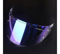 Motociclo Visiera for casco da moto for MT V-28 Thunder4 Visiera di ricambio Accessori Visiera for casco Lenti colorate antigraffio for casco da moto G Oro rosso(F Aurora Blue)