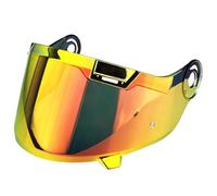 Motociclo Visiera for casco da moto for MT v32, accessori di ricambio for visiera, visiera for casco, lenti colorate antigraffio for casco da moto, galvanica blu(B Electroplating Gold Red)