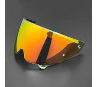Motociclo Visiera for casco da moto for RUROC Atlas 3.0 4.0 Visiera di ricambio Accessori Visiera for casco Lenti colorate antigraffio for casco da moto C Fantasy(A Gold-red)
