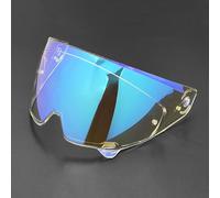 Motociclo Visiera for casco da moto for RUROC Atlas 3.0 4.0 Visiera di ricambio Accessori Visiera for casco Lenti colorate antigraffio for casco da moto C Fantasy(H Aurora Blue)
