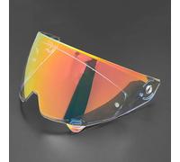 Motociclo Visiera for casco da moto for RUROC Atlas 3.0 4.0 Visiera di ricambio Accessori Visiera for casco Lenti colorate antigraffio for casco da moto C Fantasy(I Aurora Red)