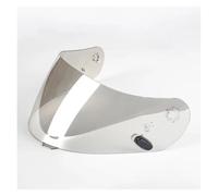 Motociclo Visiera for casco HJC Hj-09 adatta for CL-16 CL-17 CL-ST CL-SP CS-R1 CS-R2 CS-15 TR-1 FG-15 HS-11 FS-15 FS-11 (argentata)(Aurora Silver)