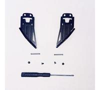 Motociclo Visiera for casco, PI-STA Shield sostitutiva for AGV PI-STA GPR Corsa-R PI-STA GPRR Face Shield Race3 Visiera Protezione UV (pellicola antiappannamento)(Mechanism+screwdriver)