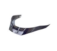 Motociclo Visiera for casco, spoiler posteriore for casco PI-STA for AGV PI-STA GPR/GP/Corsa/Corsa R Spoiler posteriore di ricambio for casco da moto (trasparente)(Schwarz)