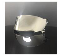 Motociclo Visiera for casco, visiera for casco Eliminator Lente for visiera for casco integrale da motocicletta Lente di ricambio for Bell Eliminator (trasparente)(Silver)