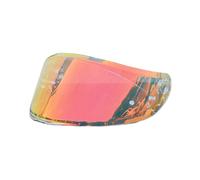 Motociclo Visiera for casco, visiera for casco V-14 for MT Revenge2 Rapide-Pro Blade2 SV Visiera V14 Visera Ca-SCO Moto Parasole Parabrezza Capacete Parts (solo for uso diurno)(Revo Clear Red-day and