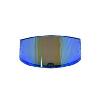 Motociclo Visiera for LS2 for FF397 for FF801 Visiera for casco da moto Trasparente Fumo scuro Multicolore Argento Scudo for Vizard for LS2 for caschi Vector Lente Accessori Ricambio(Revo deep blue)