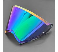 Motociclo Visiera protettiva for casco da moto AGV AX9, visiera di ricambio antigraffio colorata, lente protettiva di stile, opzioni multicolore, accessori for casco, F Colorful(F Colorful)