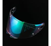 Motociclo Visiera protettiva for casco da moto for MT-V-28, visiera di ricambio antigraffio colorata, lente protettiva di stile, accessori for casco multicolore, oro rosso C(E Aurora Blue)