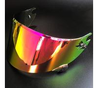 Motociclo Visiera protettiva for casco da moto for Shark Race-R Speed-R, accessori di ricambio for visiera, lenti antigraffio colorate for casco da moto, colore: marrone(E Electroplated Gold Purple)