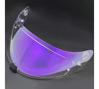 Motociclo Visiera protettiva for casco da moto HJC C70 IS-17 FG-17 FG-ST, accessori di ricambio for visiera, lenti antigraffio colorate for casco da moto, grigio D(H Aurora Purple)