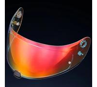 Motociclo Visiera protettiva for casco da moto HJC C70 IS-17 FG-17 FG-ST, accessori di ricambio for visiera, lenti antigraffio colorate for casco da moto, grigio D(G Aurora Red)