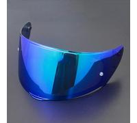 Motociclo Visiera protettiva for casco da moto LS2 FF800 320 328 353, visiera di ricambio antigraffio colorata, lente protettiva di stile, accessori for casco multicolore, oro rosso F(C Blue Plating)