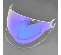 Motociclo Visiera protettiva for casco da moto LS2 OF562, visiera di ricambio antigraffio colorata, lente protettiva di stile, opzioni multicolore, accessori for casco, F Colorful(A Aurora Blue)