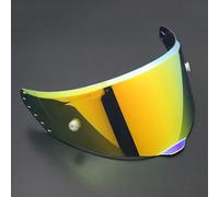 Motociclo Visiera protettiva for casco da moto R50 GSB361/361GT, visiera di ricambio antigraffio colorata, lente protettiva di stile, accessori for casco multicolore, oro rosso(F Gold Plating)